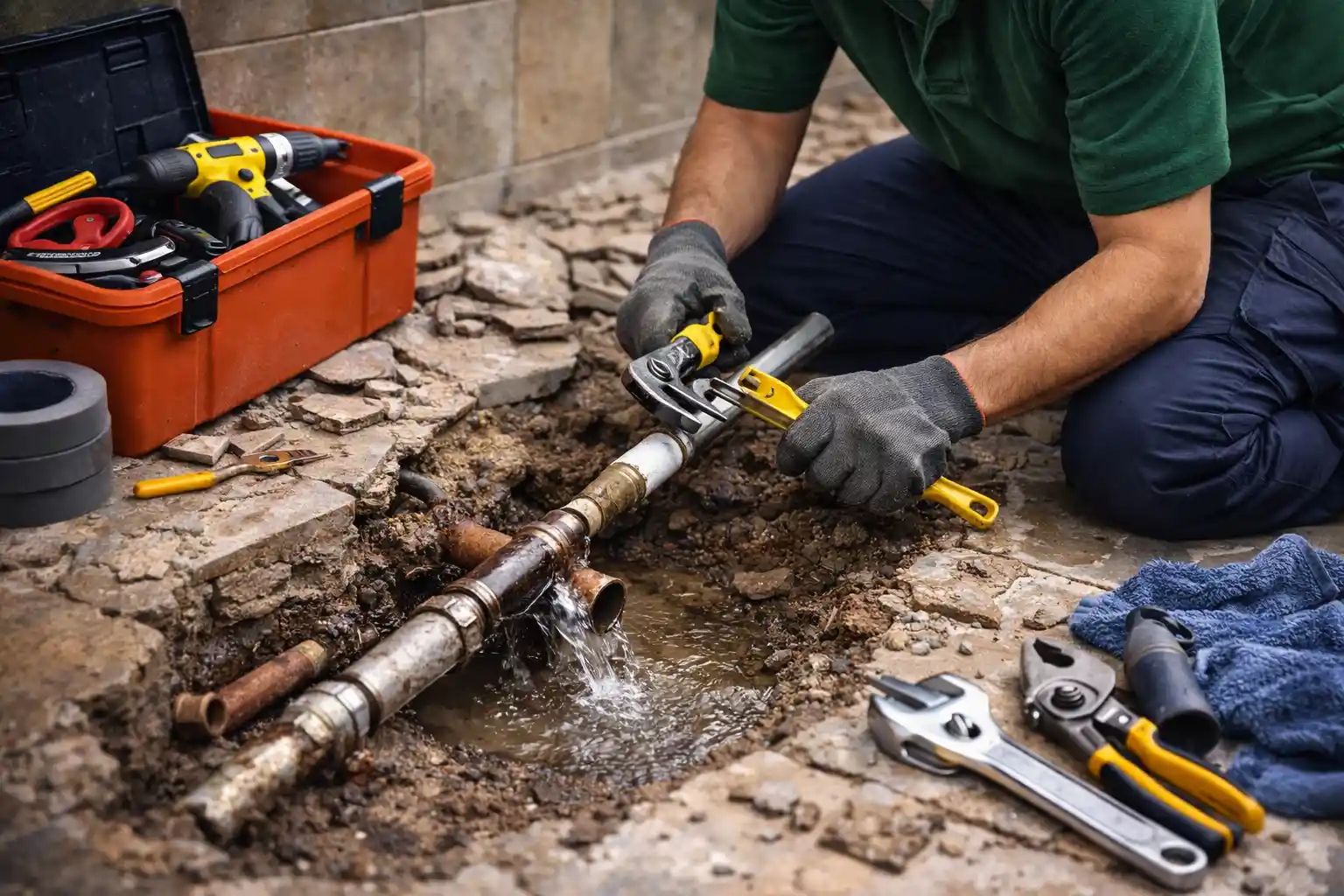 Reparación de Cañería